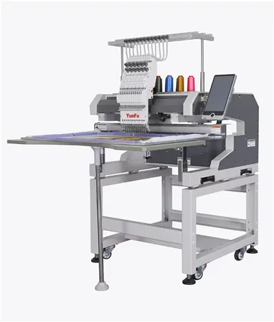 Yunfu 500*800 mm darba zona karstā pārdošana labākā cena datora izšuvumu mašīna